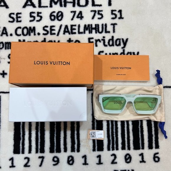 Louis Vuitton Limited Edition 1:1 Millionaire Zeiss Lens Sunglasses - Pale Green